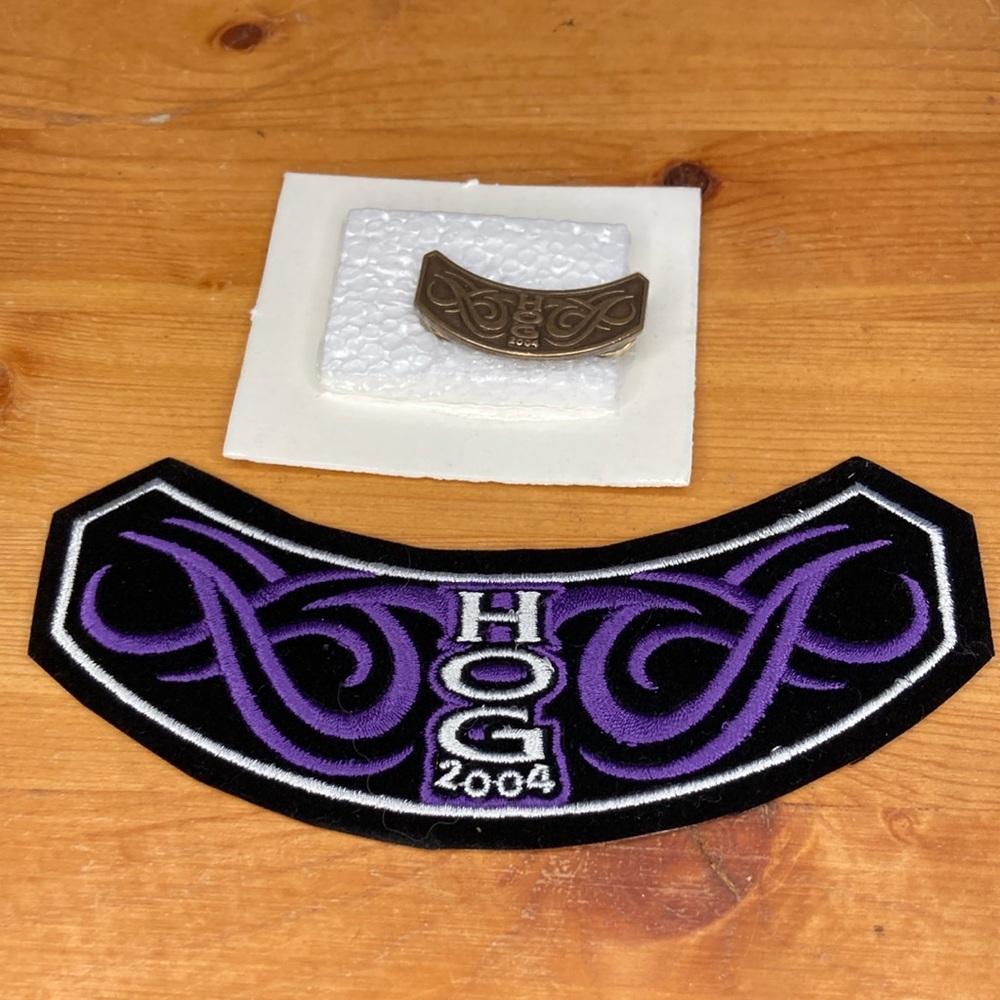 2004 HOG  Patch and Pin